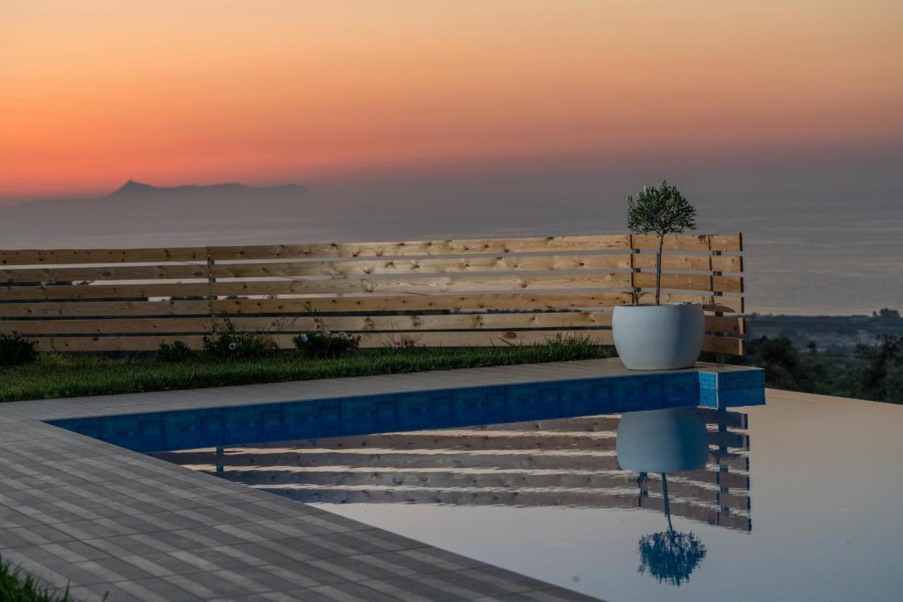 Alkistis Villa With Amazing Sea View Maroulás Exterior foto
