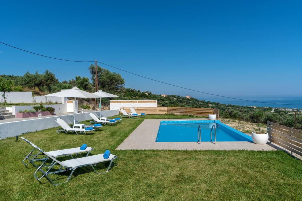 Alkistis Villa With Amazing Sea View Maroulás Exterior foto